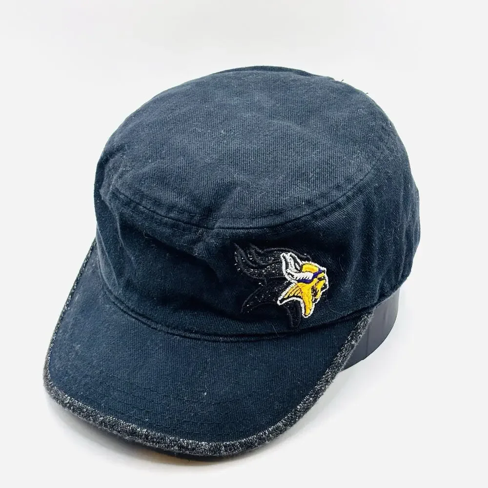 Minnesota Vikings Hat Cap Snap Back Women Small Blue NFL Football Reebok Sports