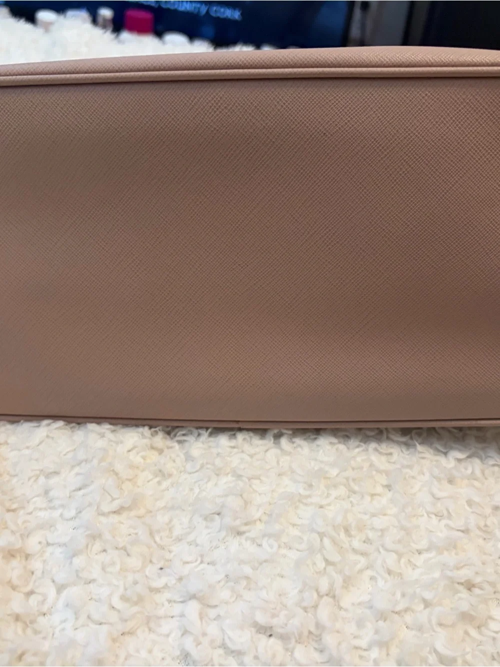 Prada structured satchel