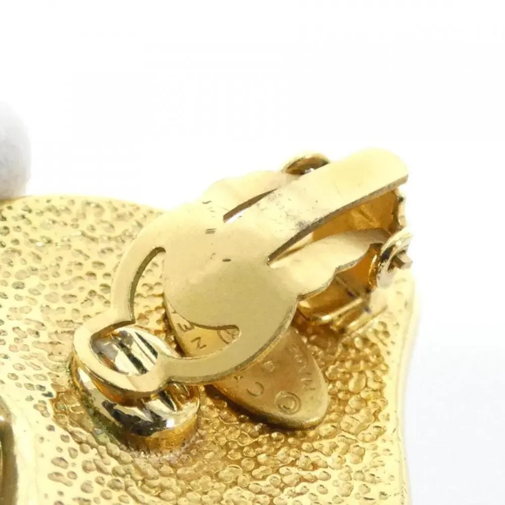 CHANEL Authentic Gold Earrings