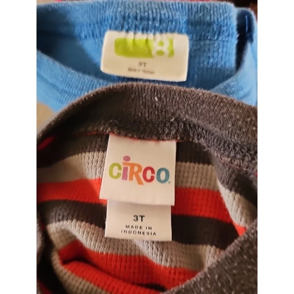 Toddler Boys Clothes Lot 8pc Carters Circo Joe Boxer 3T Shirts Pants Sleeper