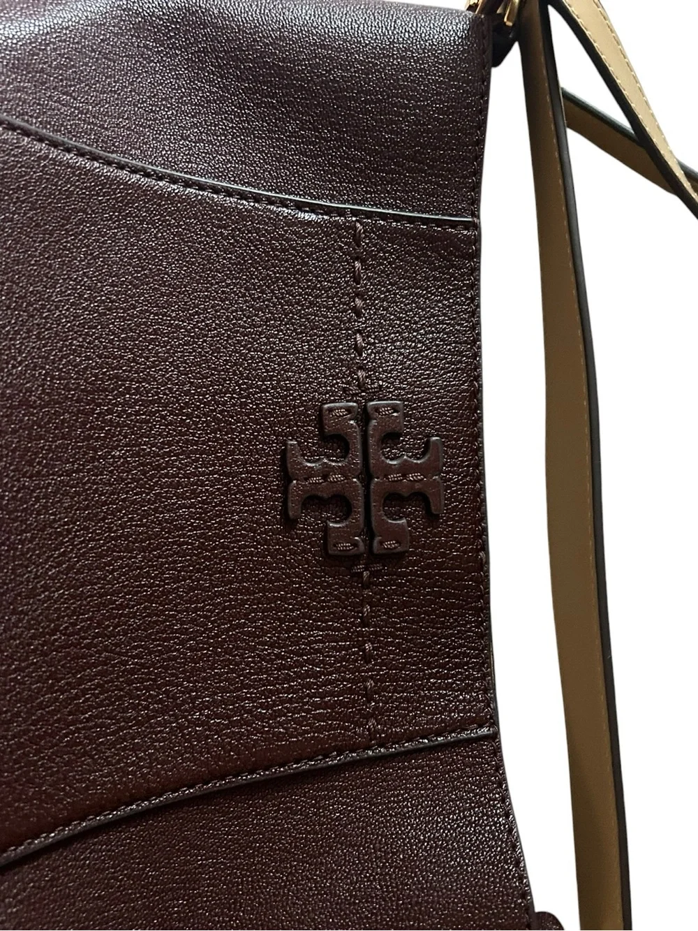 Tory Burch structured pebble