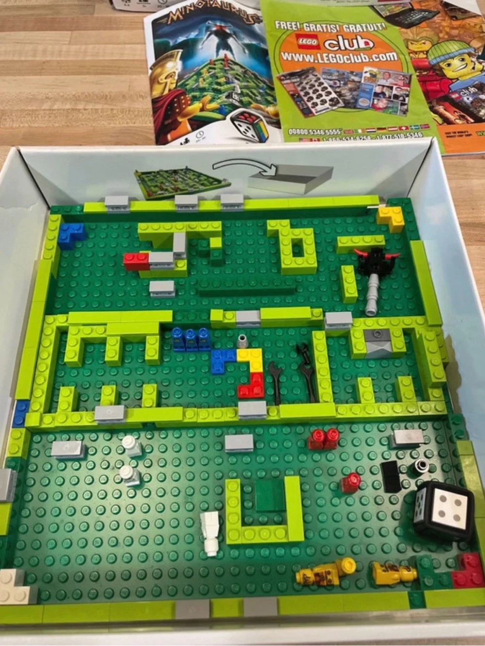 Lego minotaurus board