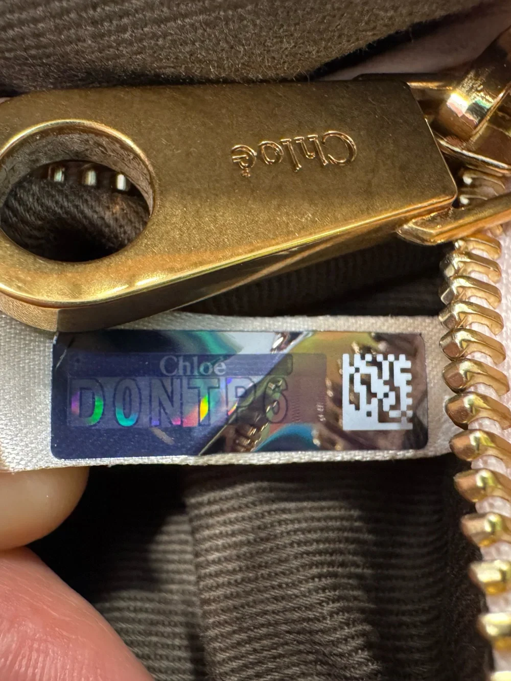 Chloe dustbag lining