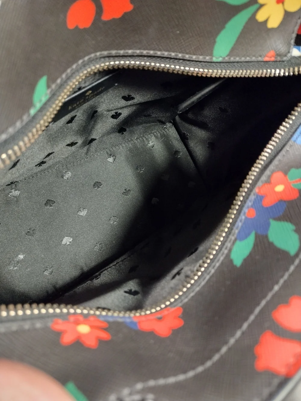 kate spade floral red print
