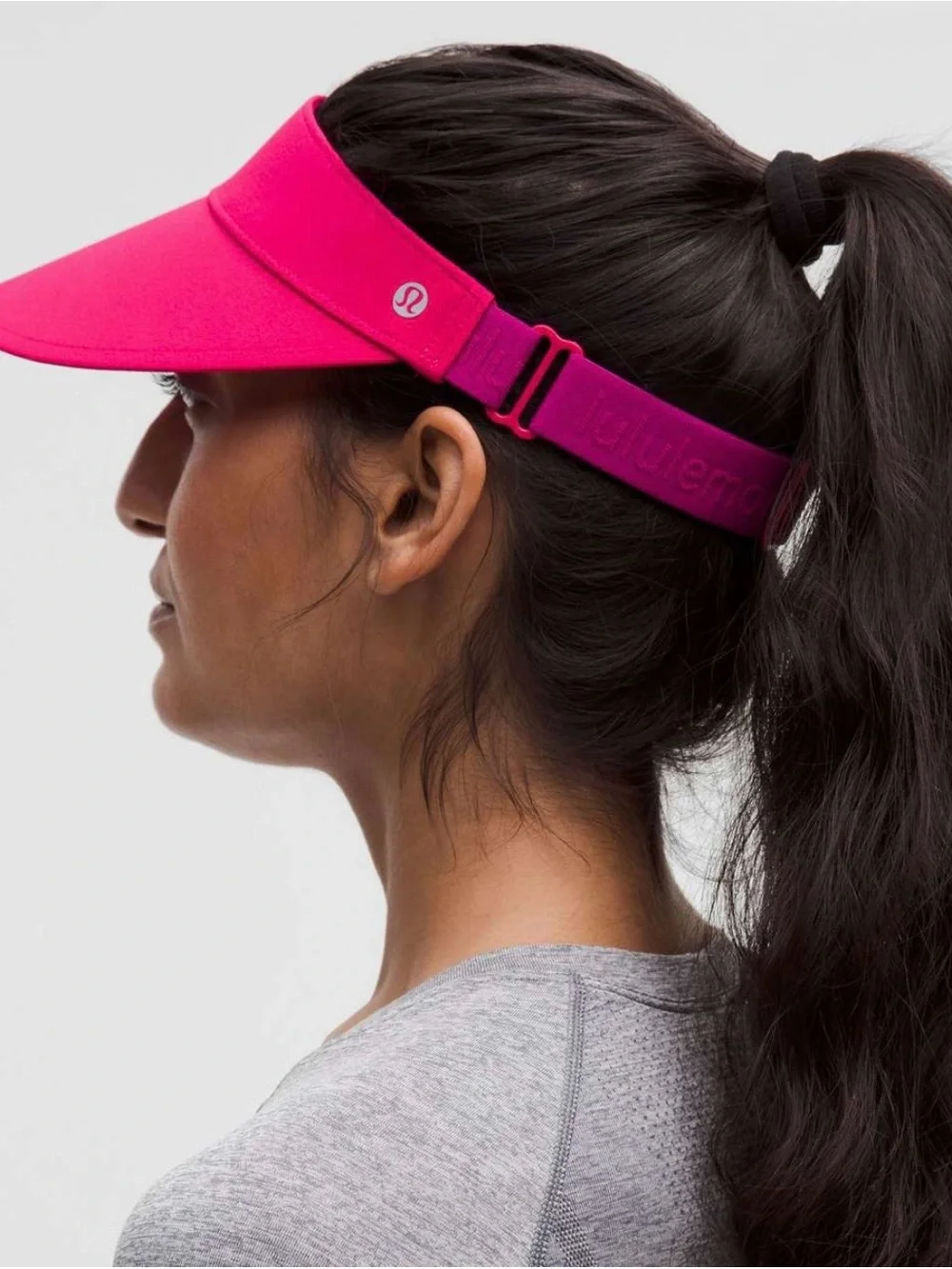 lululemon athletica Hot Pink Performance Visor