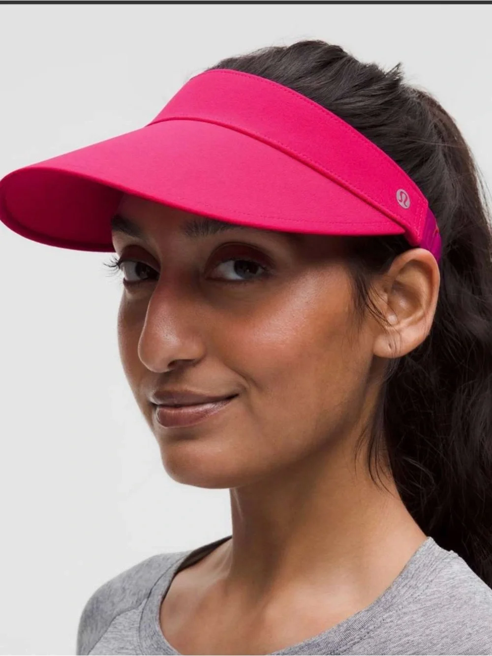 lululemon athletica Hot Pink Performance Visor