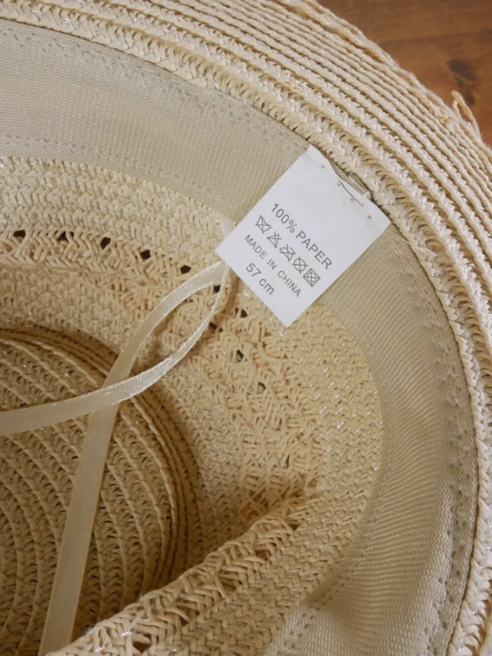 NEW Beaded Straw Cowboy Hat Cowgirl Coastal Beach One Size Boho Festival