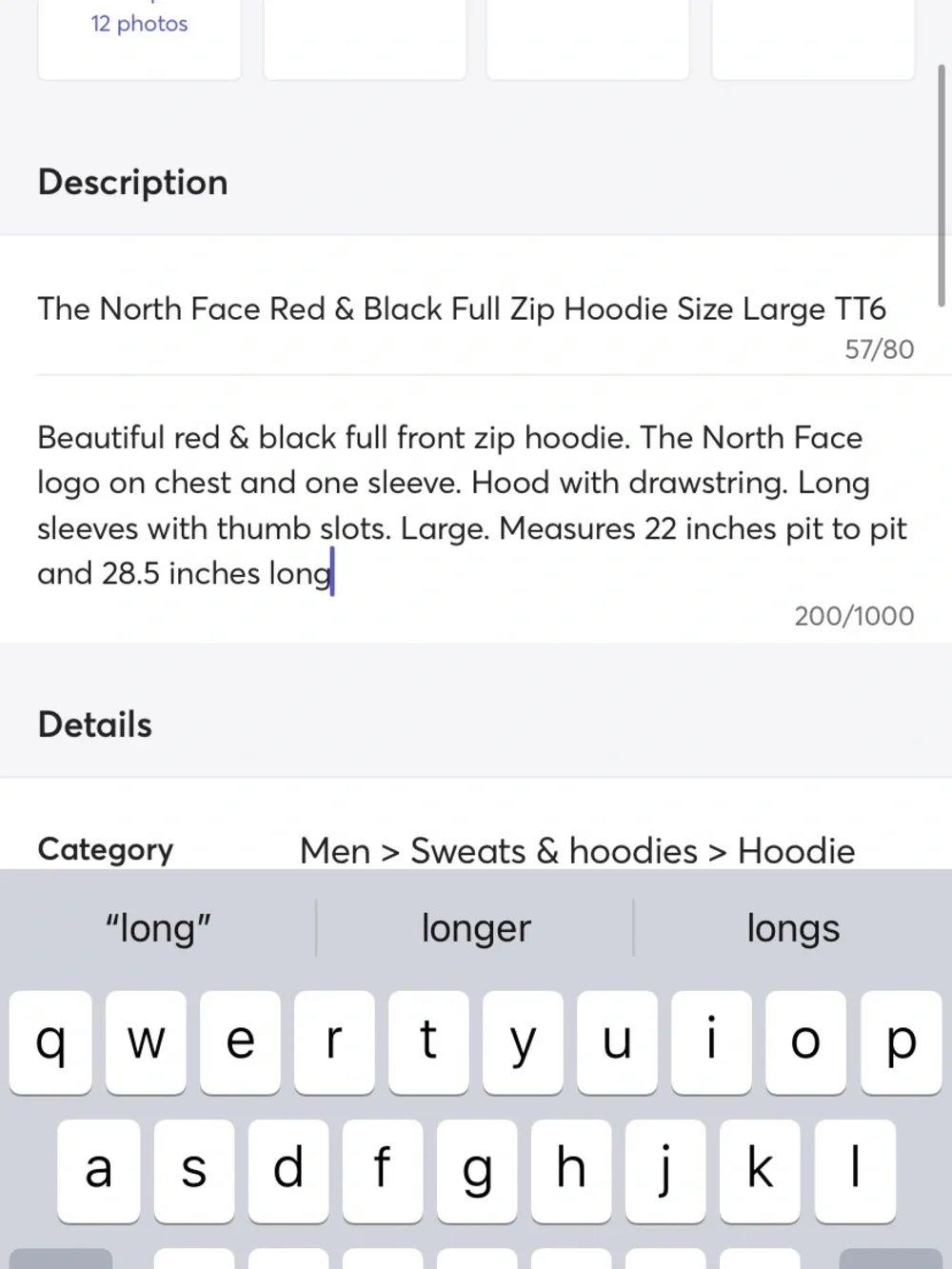 The North Face red full