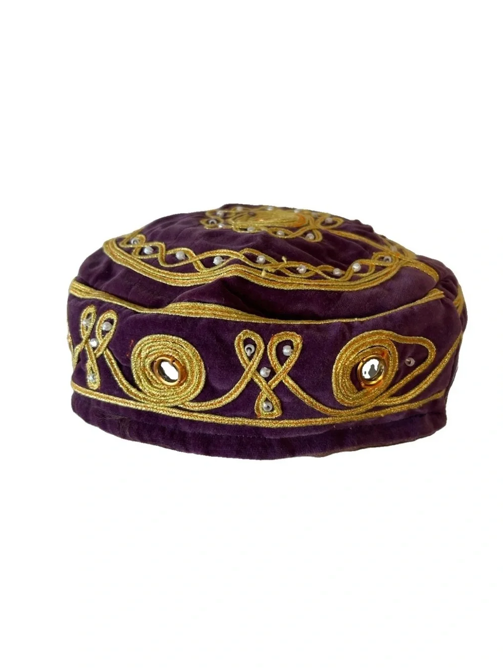 Vintage purple velvet