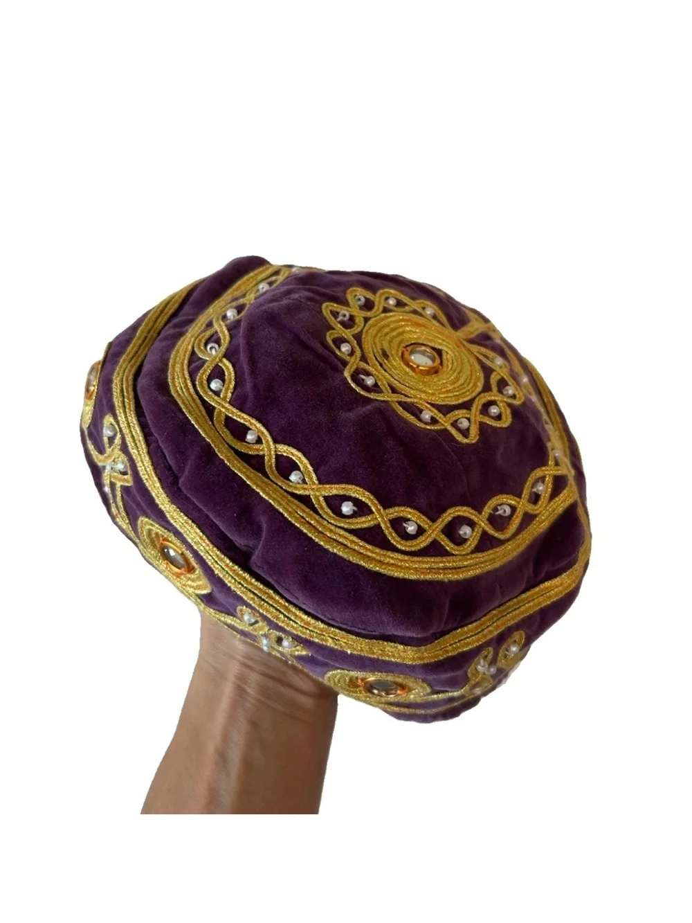Vintage purple velvet