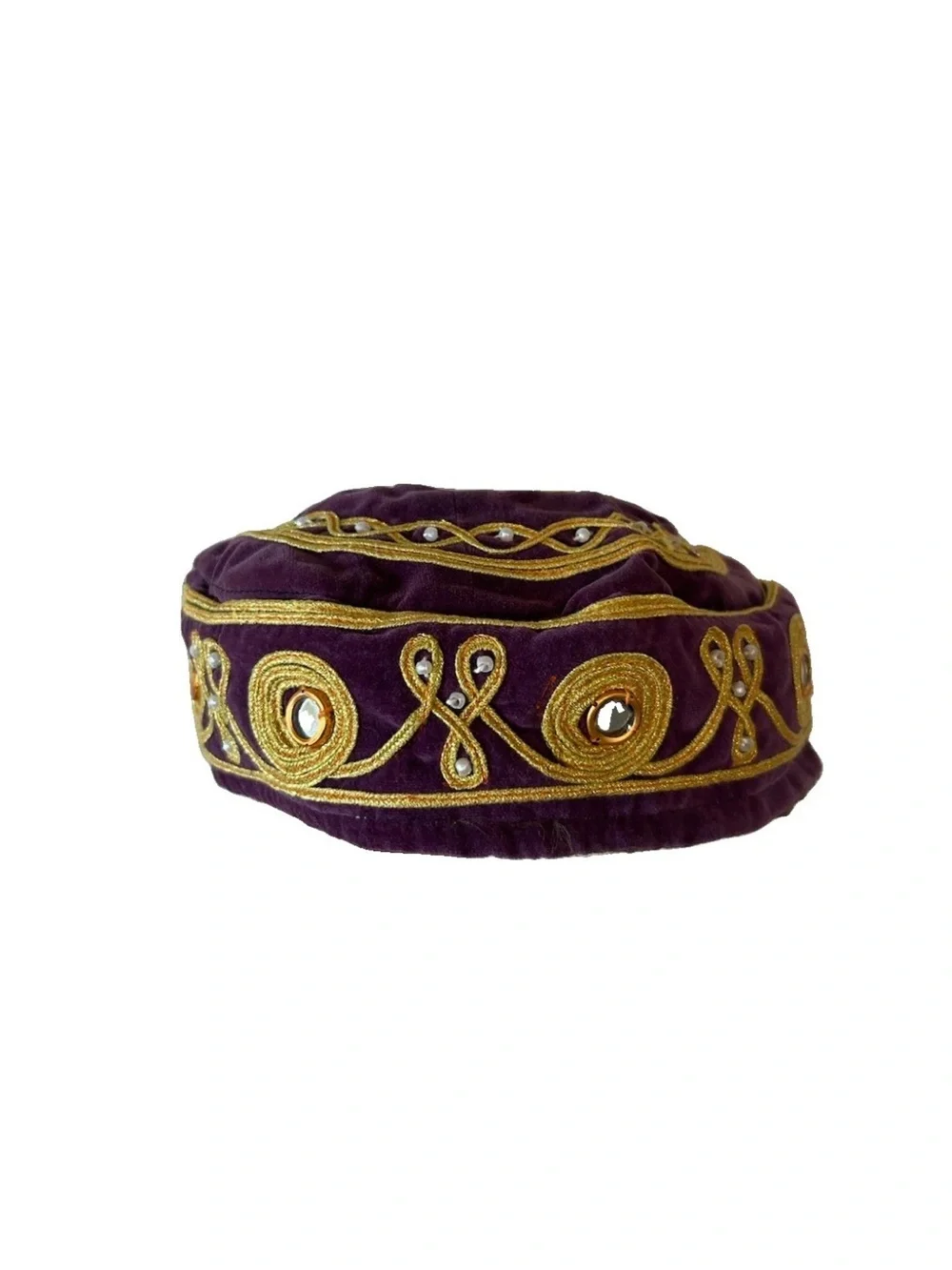 Vintage purple velvet