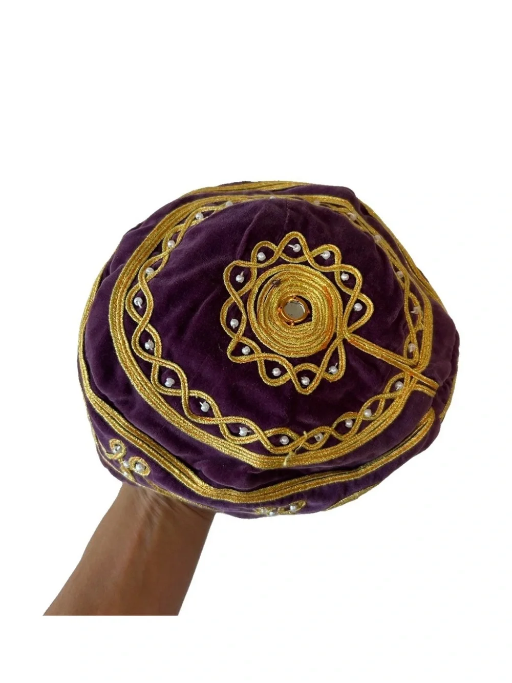 Vintage purple velvet