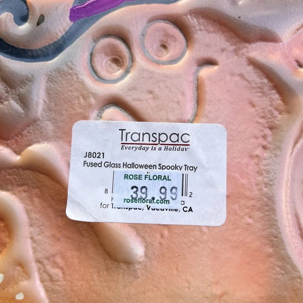 Transpac halloween platter