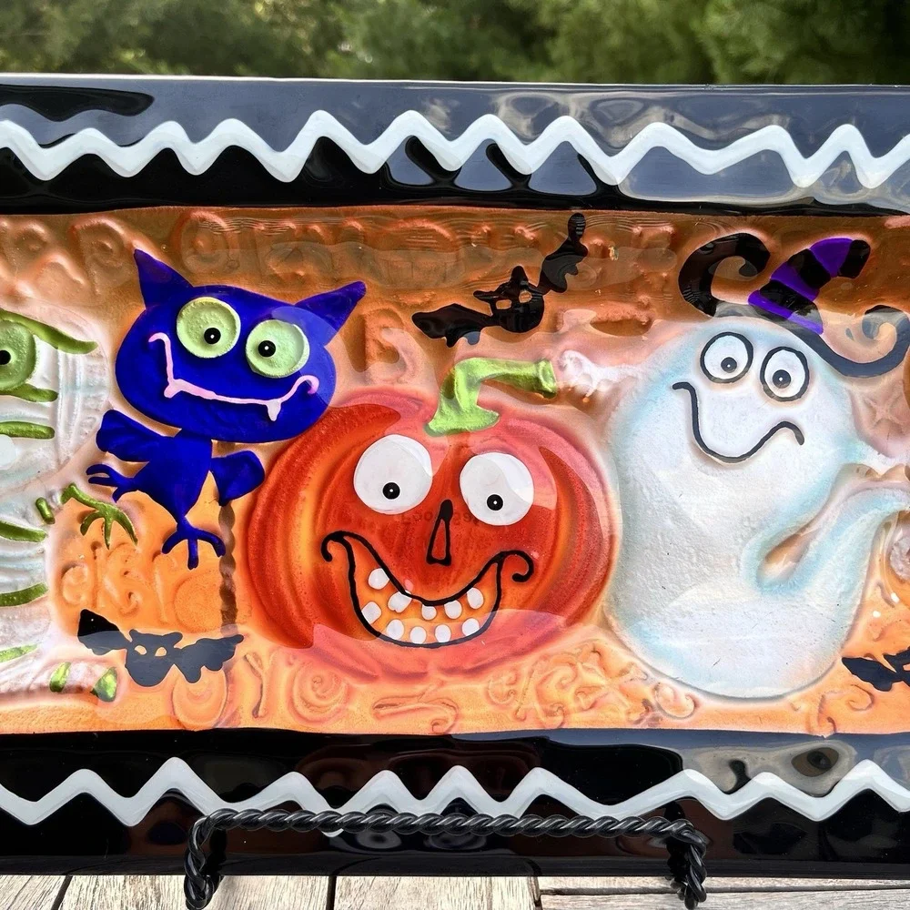 Transpac halloween platter