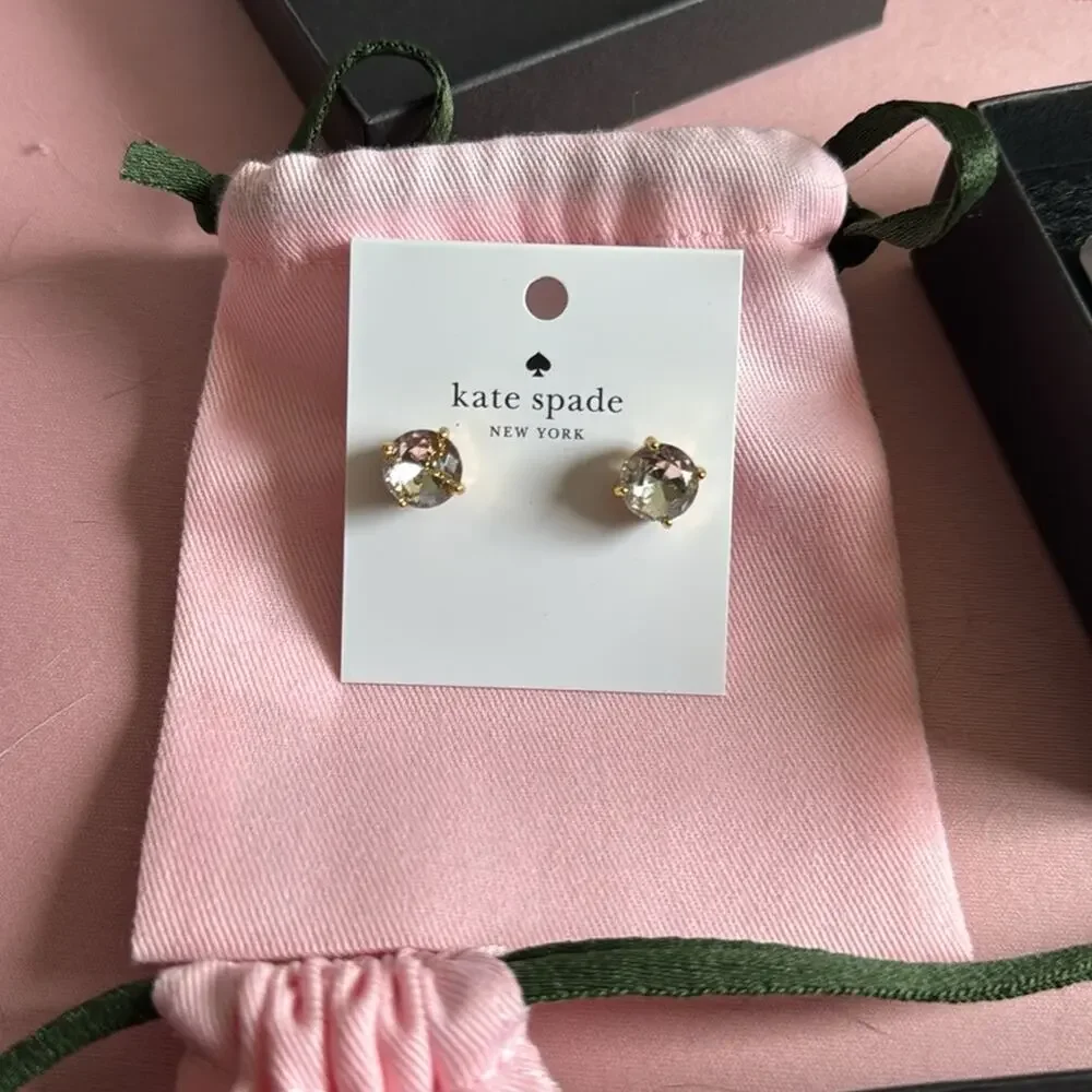 NWT -Kate Spade - Gumdro P Studs