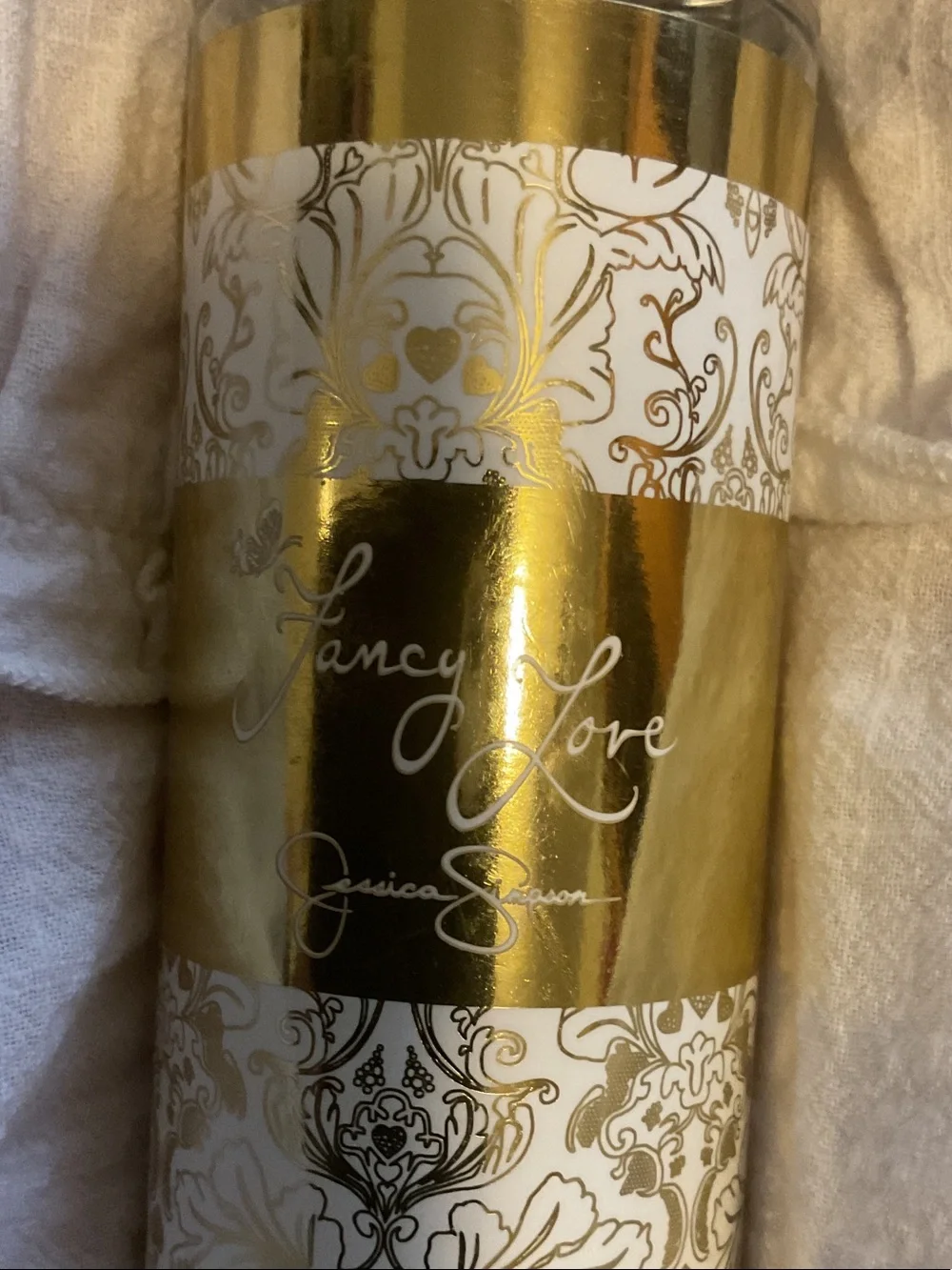 Jessica Simpson Fancy Love - Gold and White