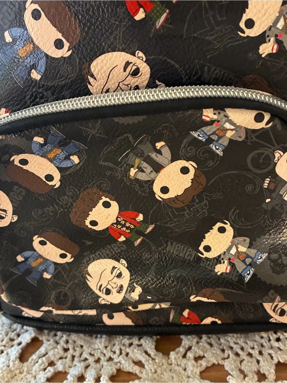 Funko print exterior straps