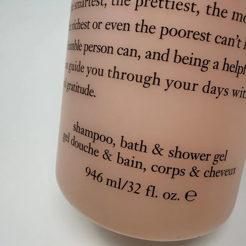 Philosophy Amazing Grace 3-in-1 Shampoo, Bath & Shower Gel 32 Oz.