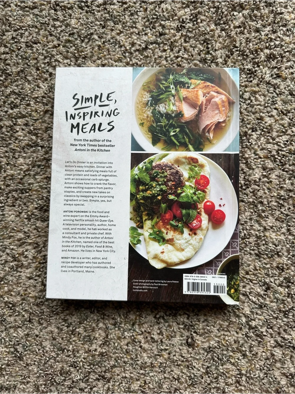 Antoni: Let's Do Dinner cookbook