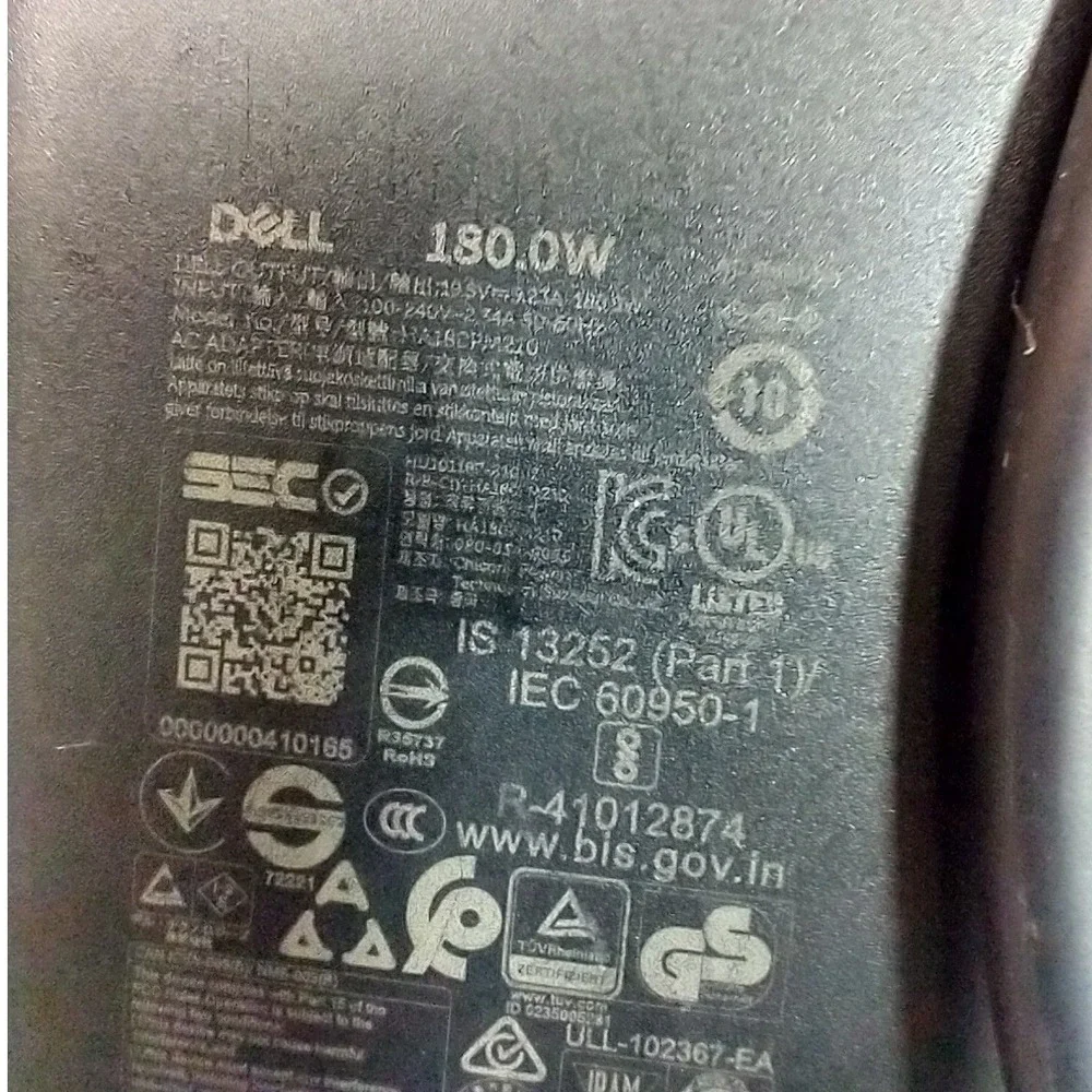 Dell 180w ac