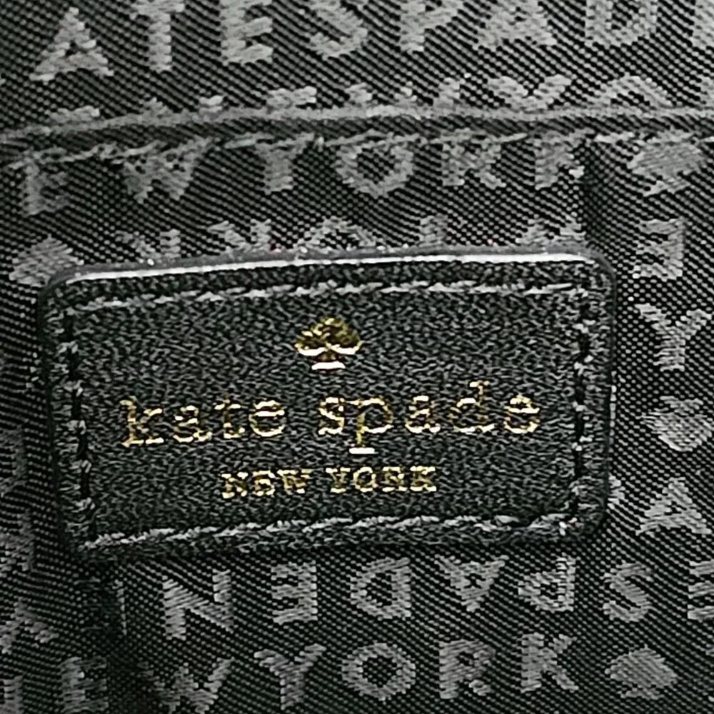 Kate Spade New York Cove Street Dody Leather Chain Black Crossbody Bag COA Small