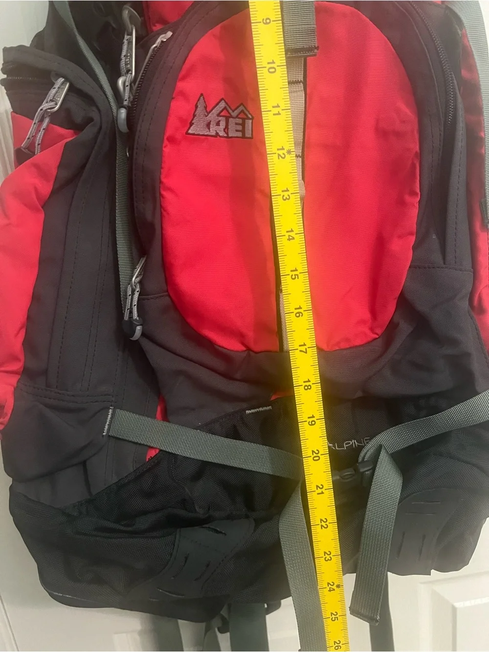 REI spacious backpack