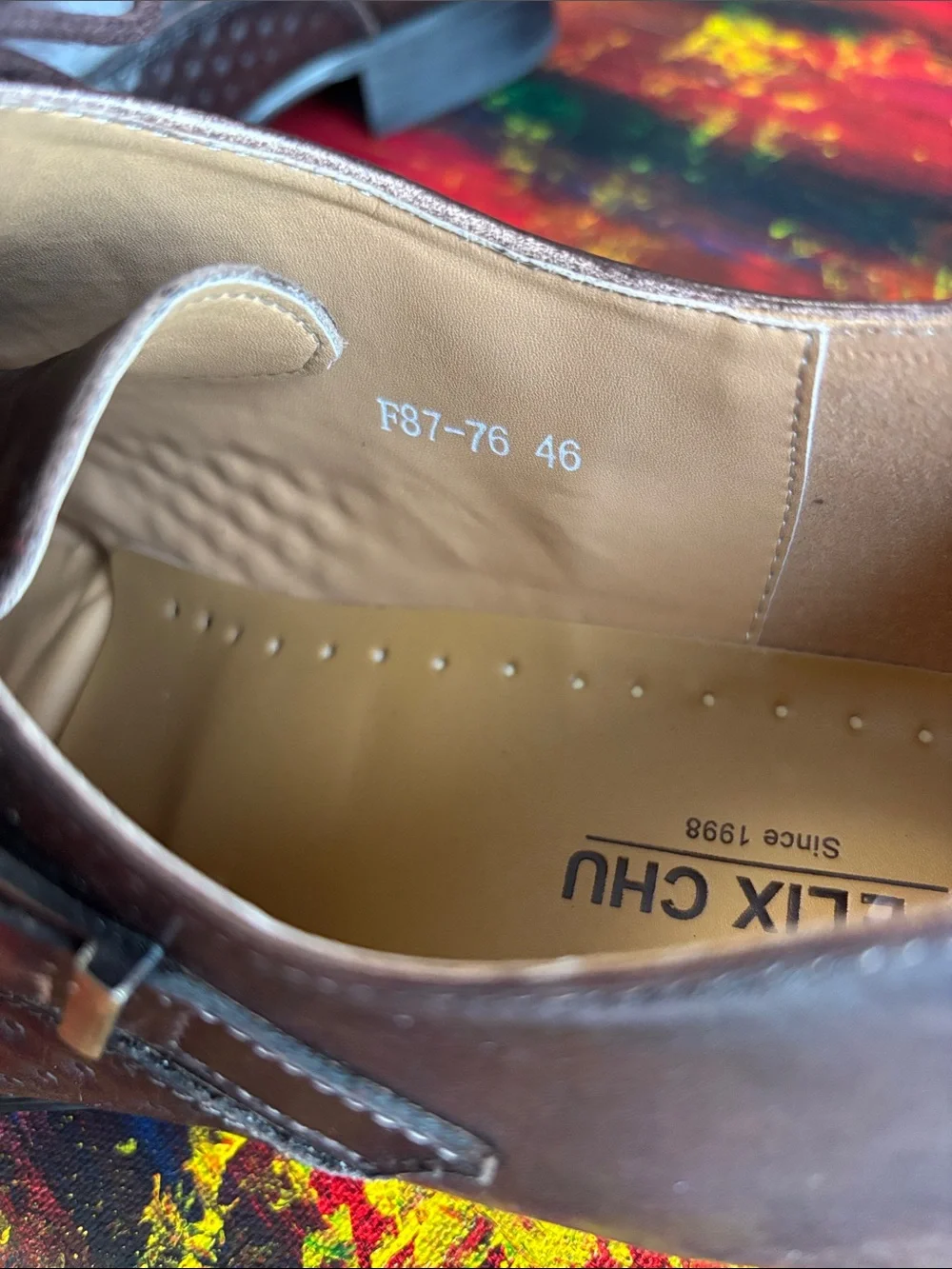 Felix Chu elegant brown