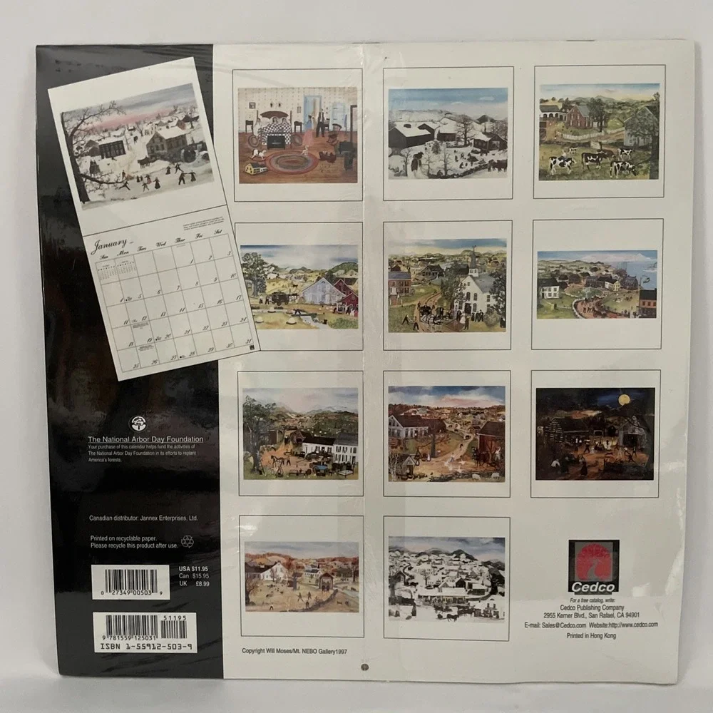 N/A calendar new cellophane