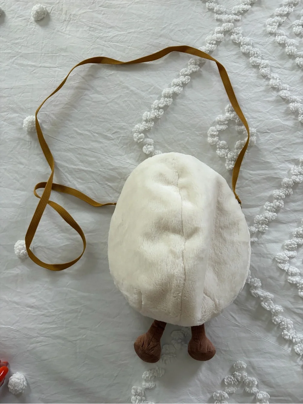 Retired Jellycat Amuseables Happy Boiled Egg Bag - Like New! & Authentic