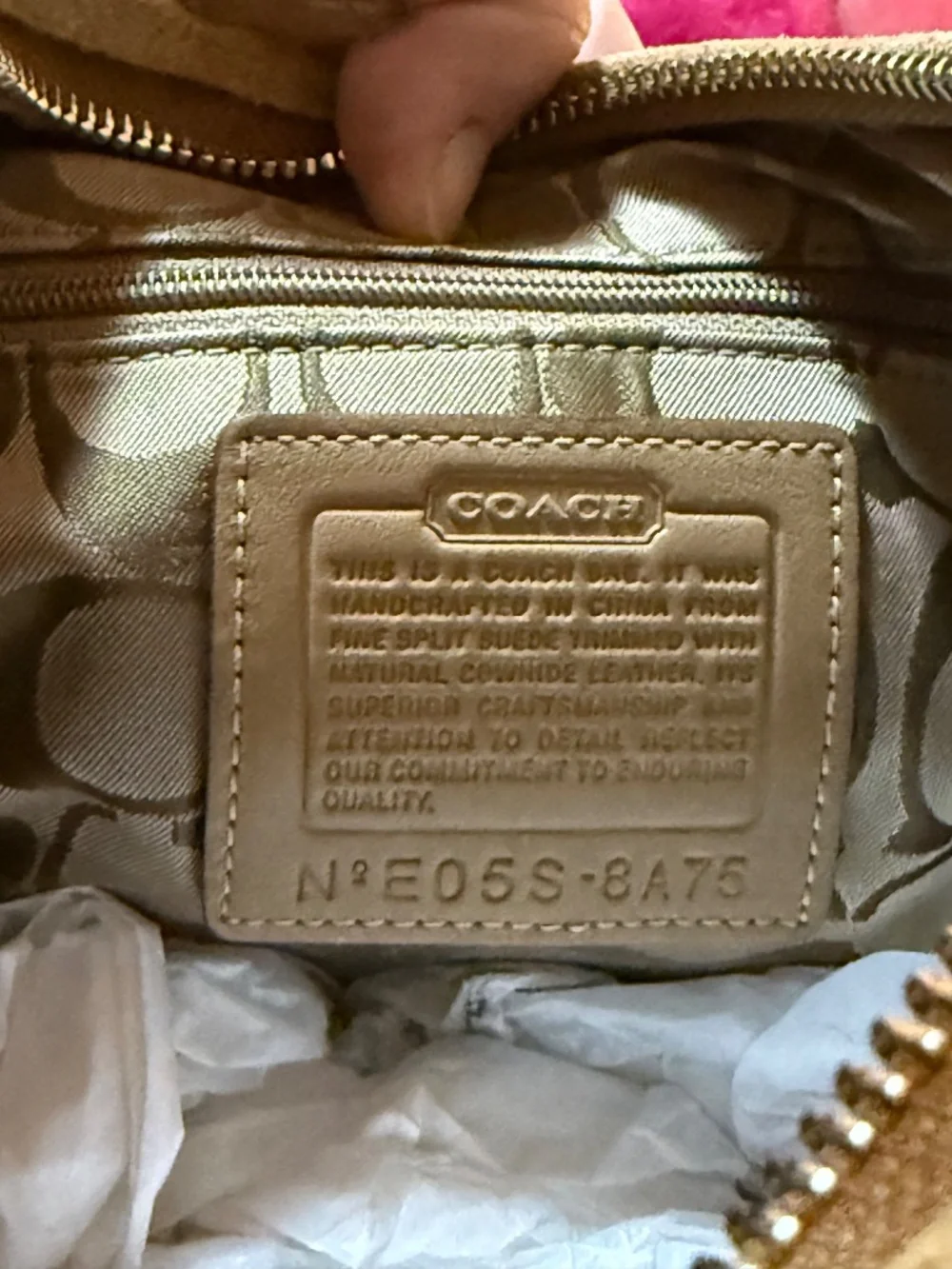 Coach never worn