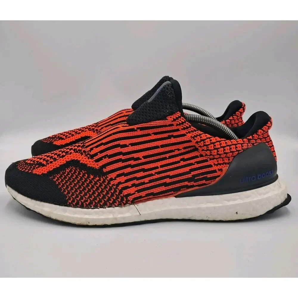 Size 10.5 - adidas UltraBoost 5.0 DNA Laceless Solar Red Black - GX8965