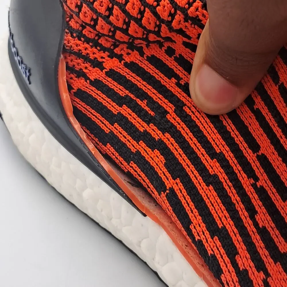 Size 10.5 - adidas UltraBoost 5.0 DNA Laceless Solar Red Black - GX8965