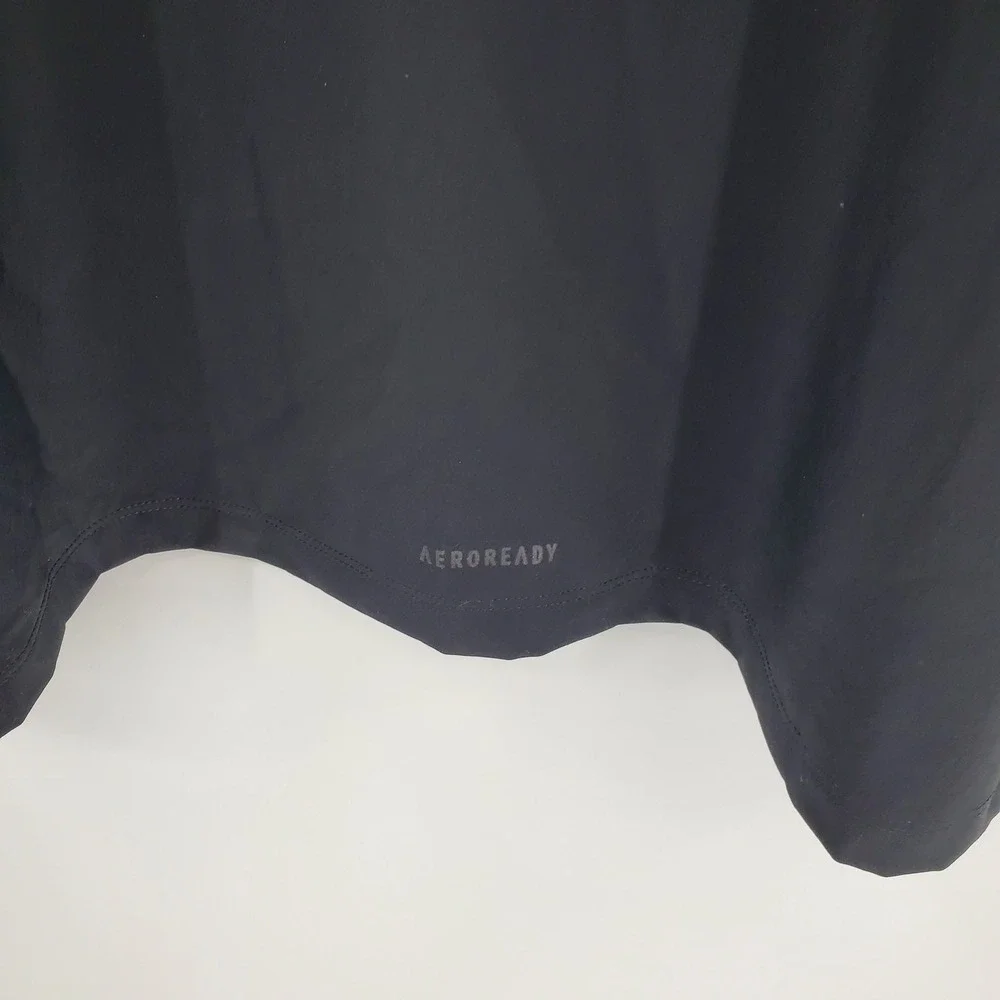 Adidas Training‎ Aeroready Mens Black Short Sleeve Athletic T-Shirt 2XL Workout