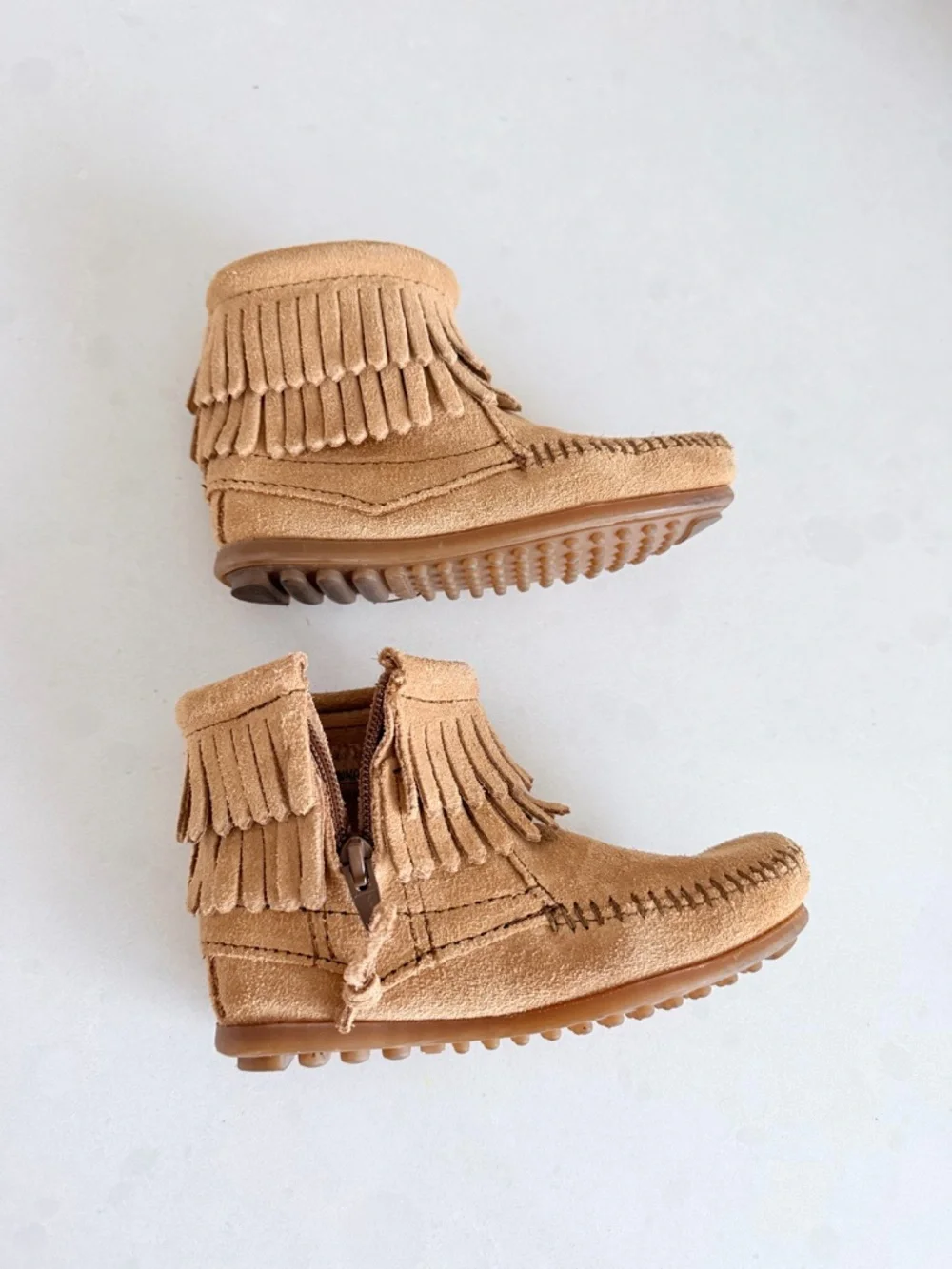 Minnetonka soft suede