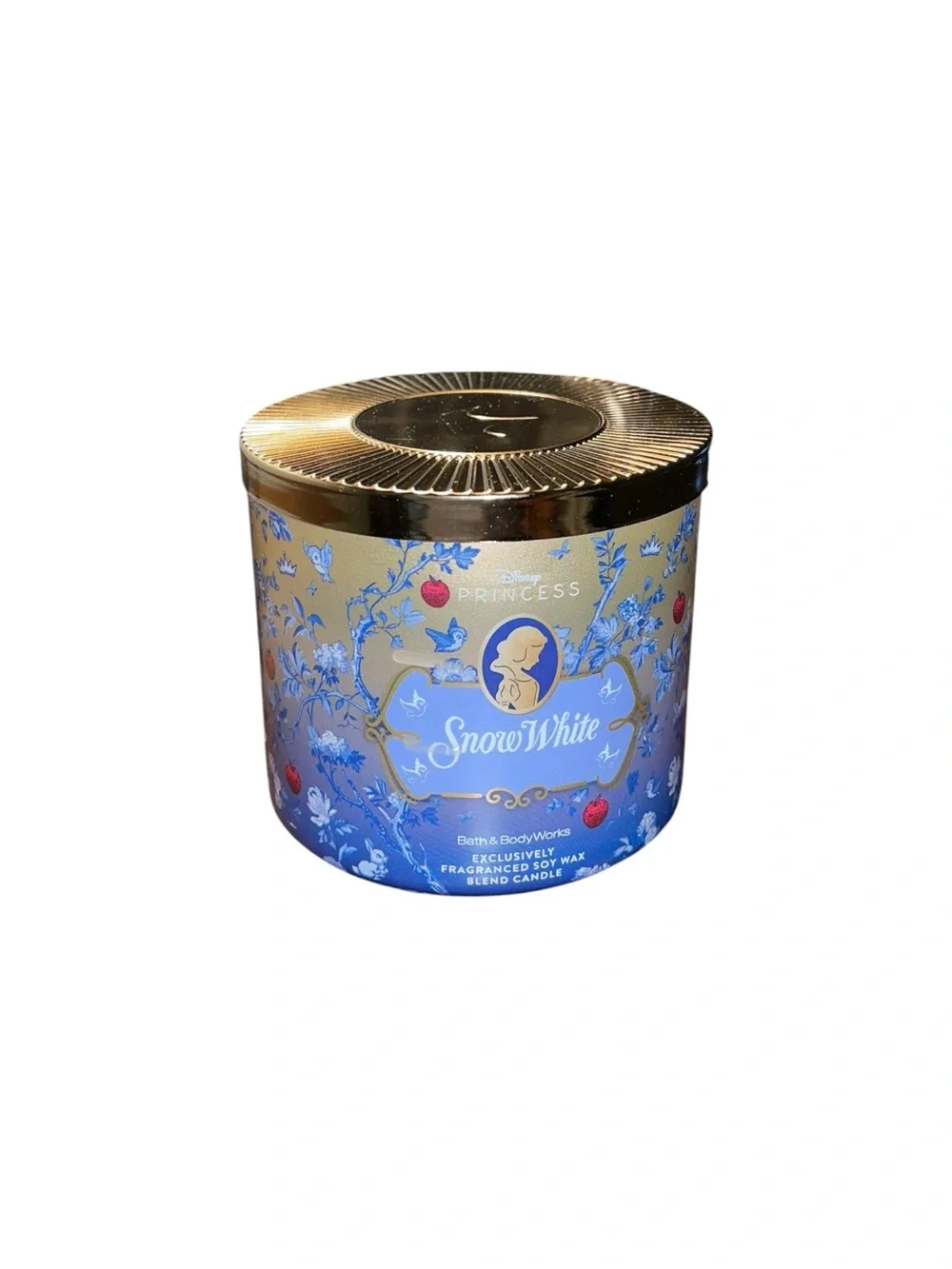 BATH & BODY WORKS PRINCESS SNOW WHITE 3 WICK CANDLE