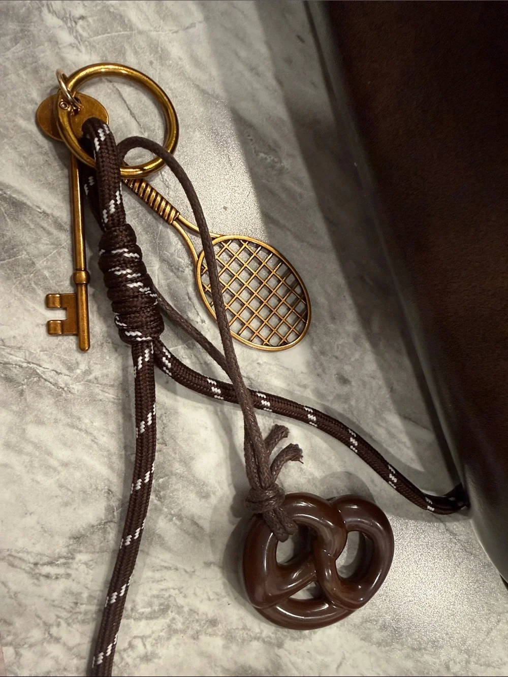 N/A brown leather