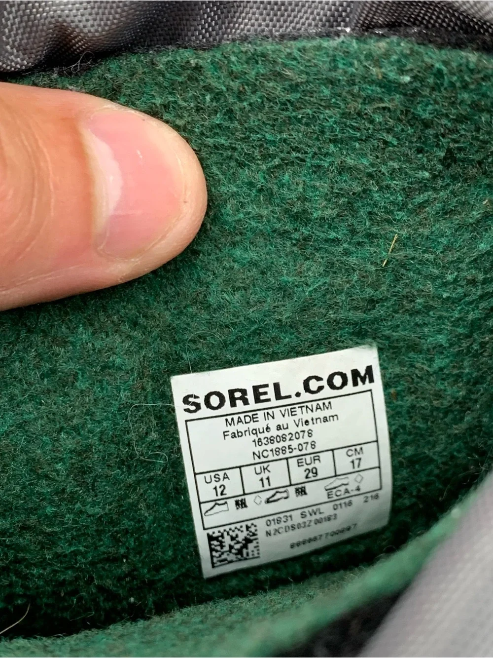 Sorel like new