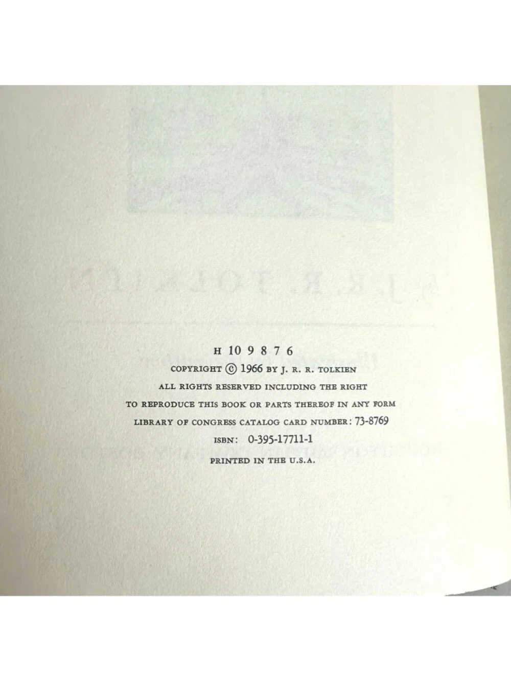 Houghton Mifflin 1966 copyright