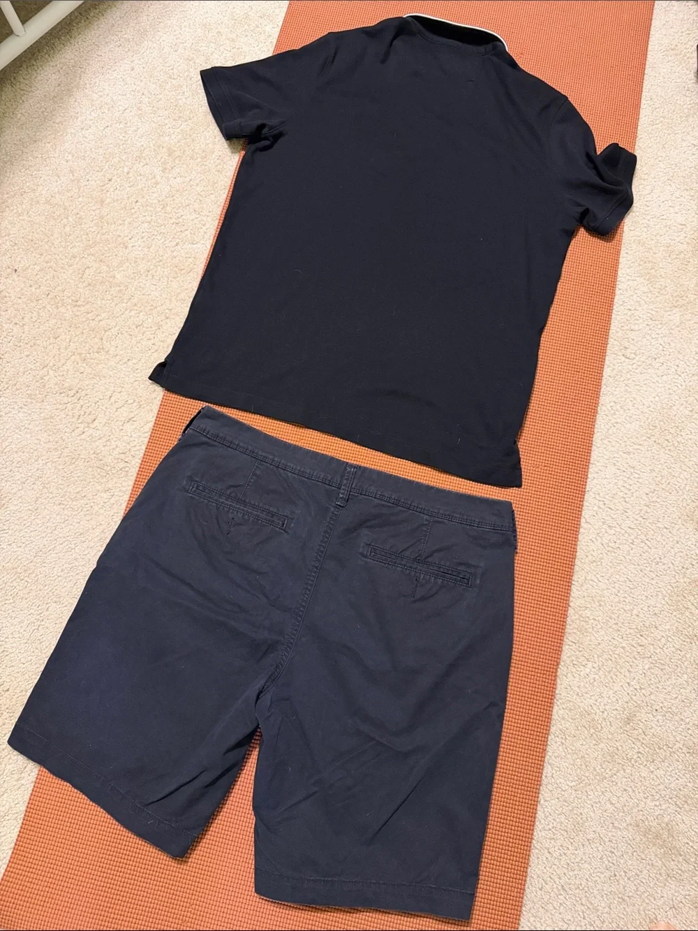 Men’s Black Polo Black Dress Shorts