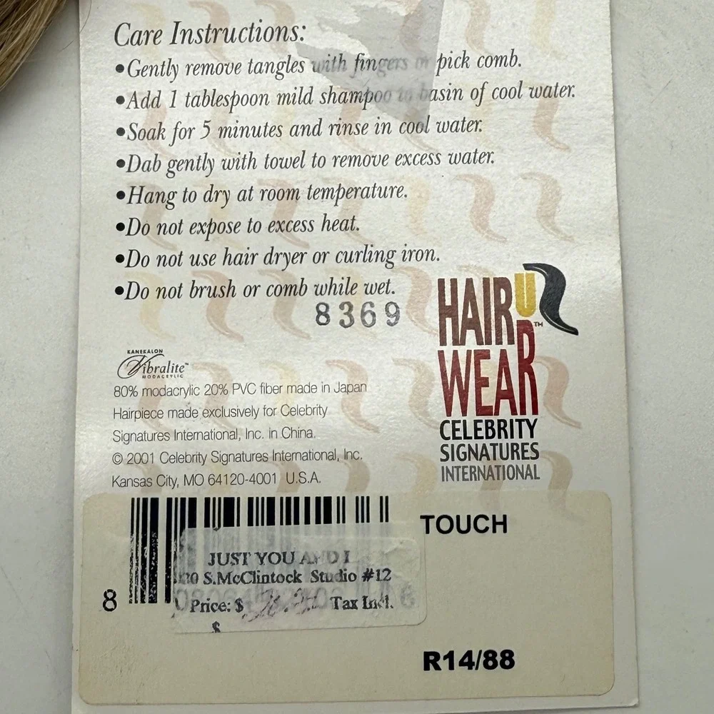 Celebrity Signatures type hair
