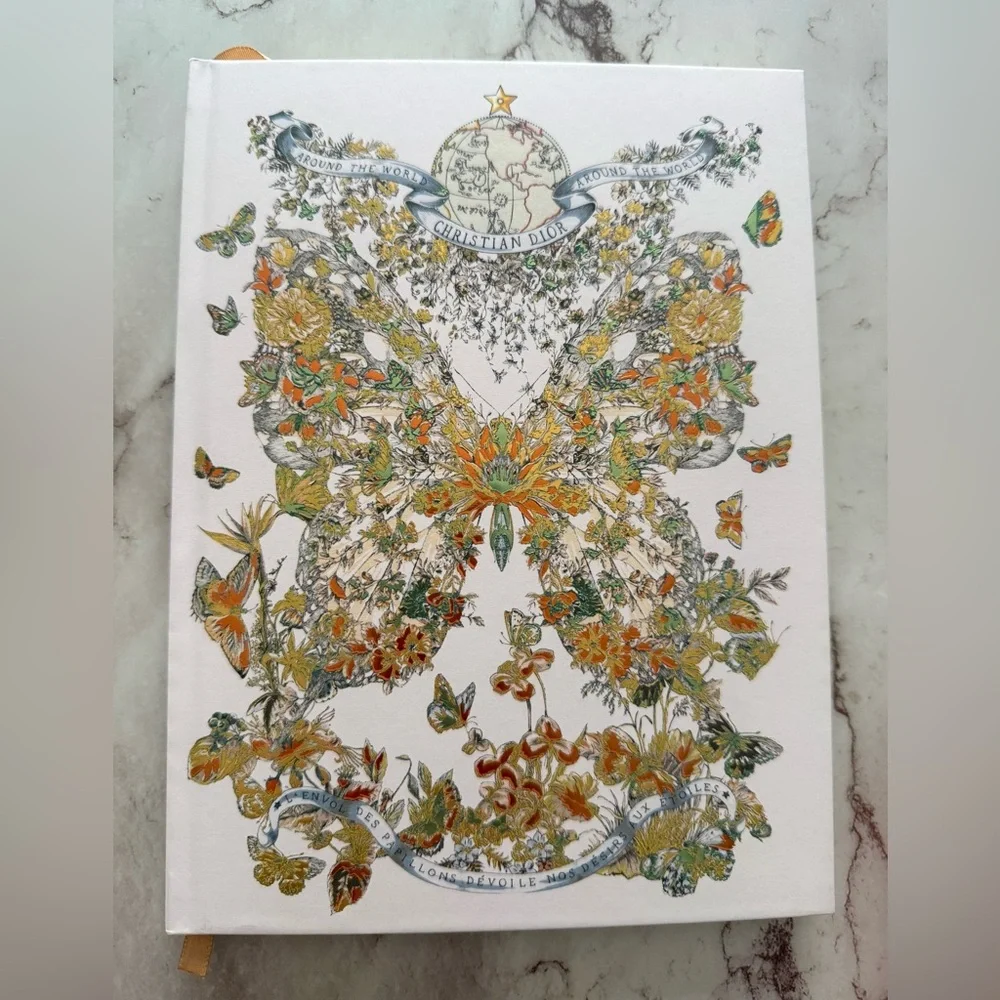 Dior Around the World Notebook Journal Limited Edition Butterfly Garden