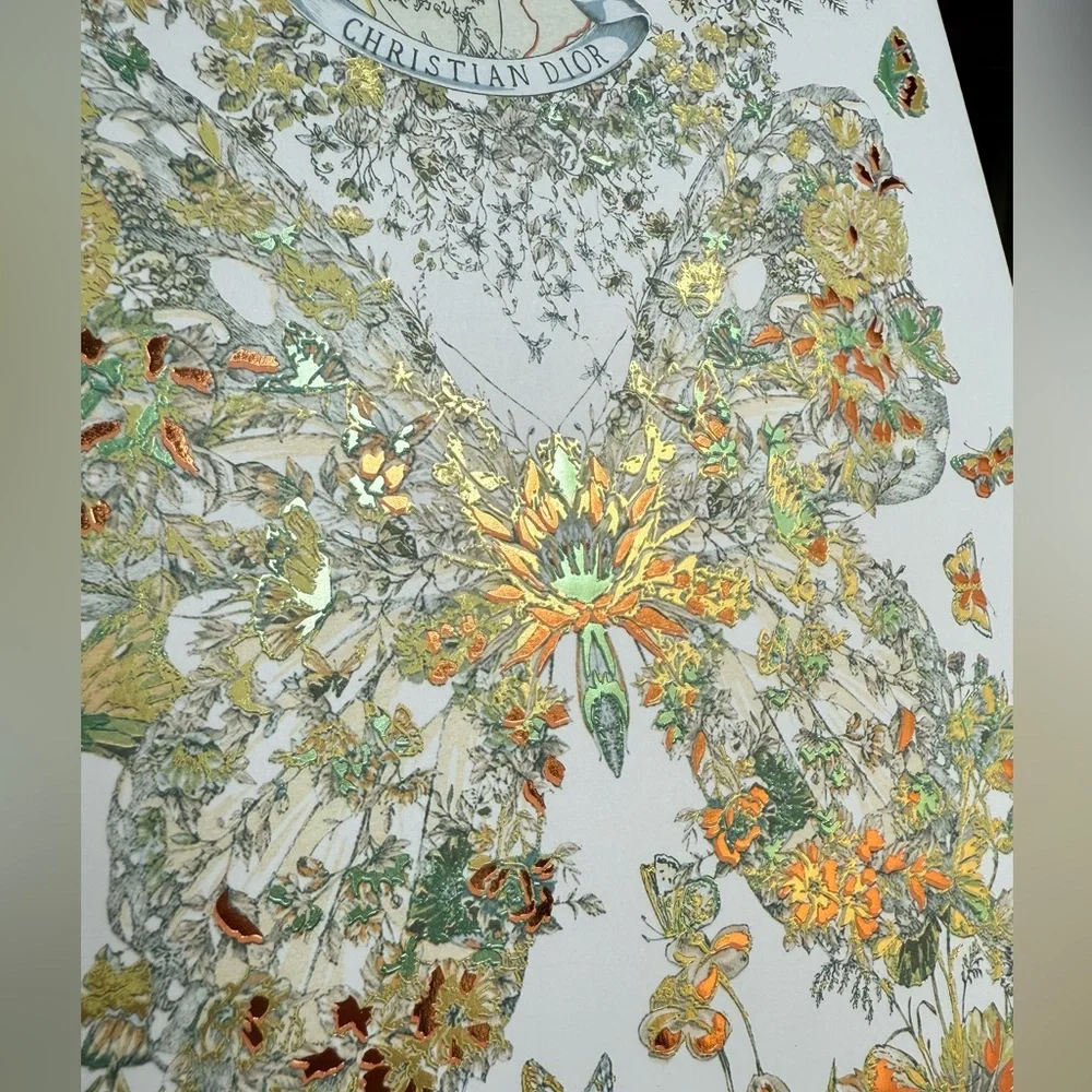 Dior Around the World Notebook Journal Limited Edition Butterfly Garden