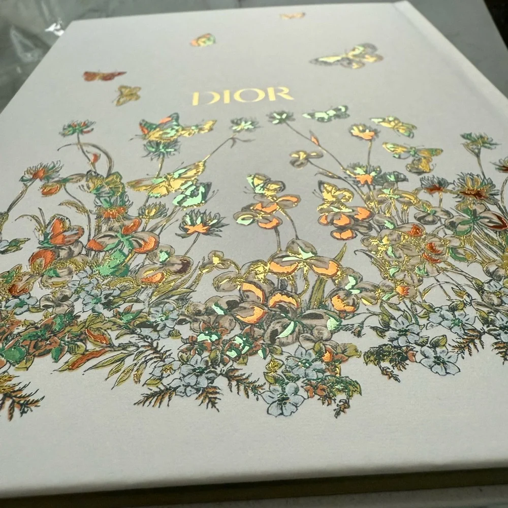 Dior Around the World Notebook Journal Limited Edition Butterfly Garden