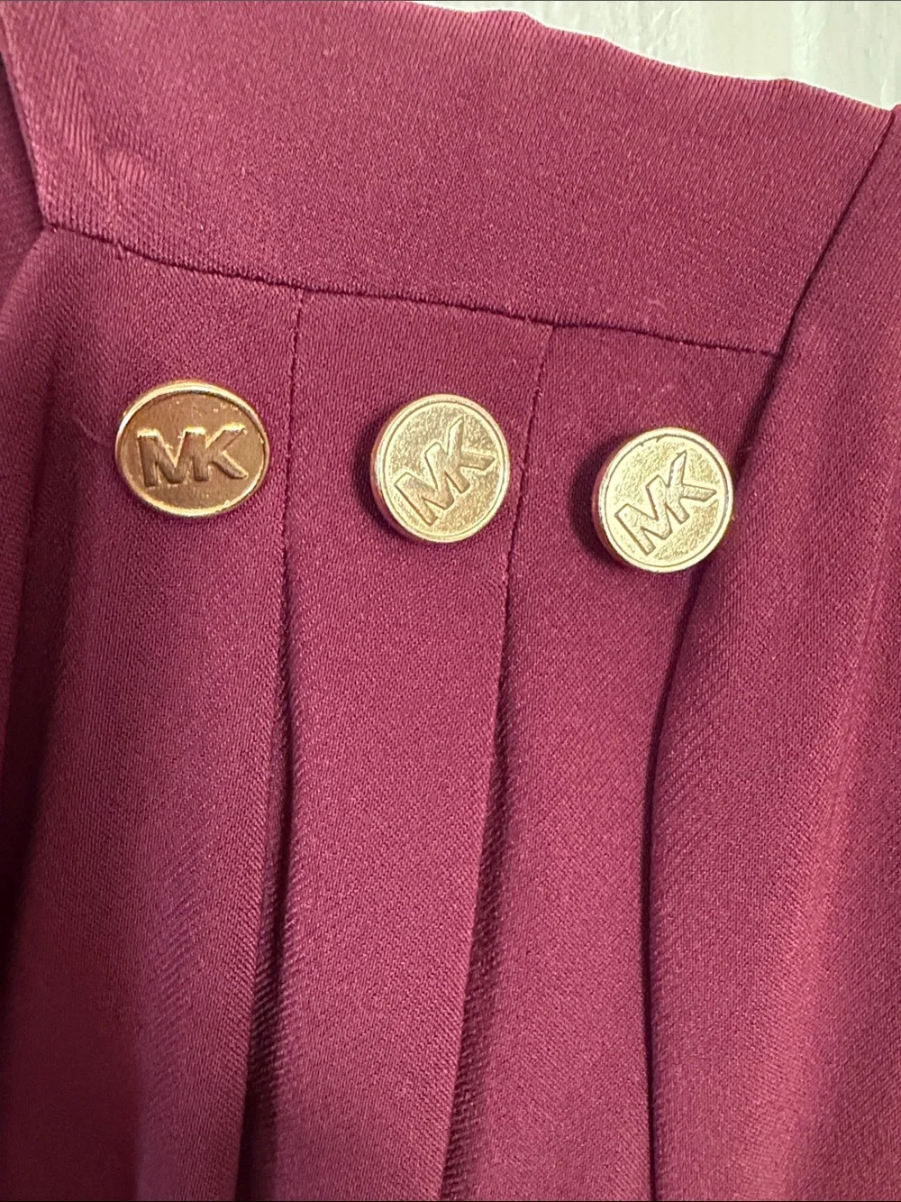 Michael Kors fit burgundy
