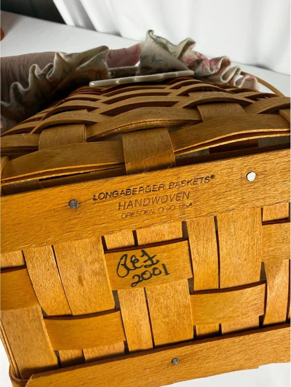 Longaberger item  2001