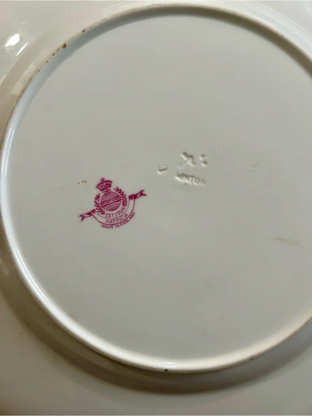 Minton excellent individually bone