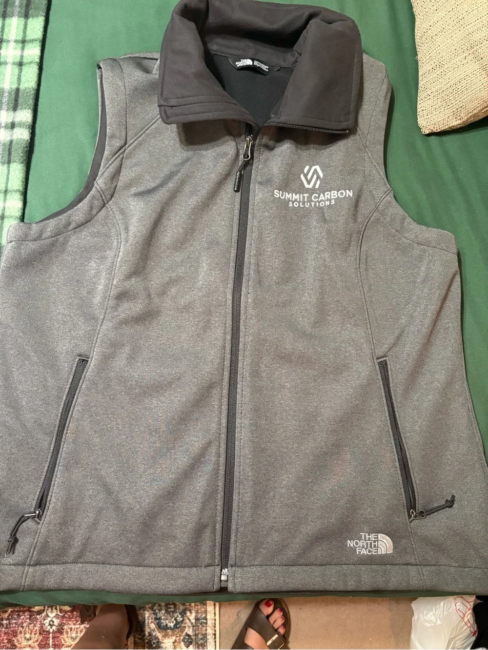 The North Face fleece zip