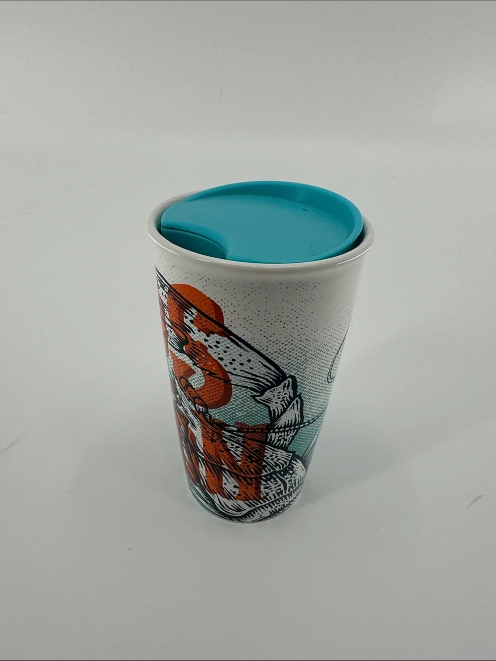 Starbucks travel cup