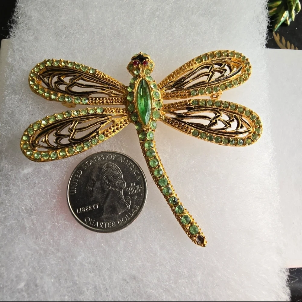 Vintage lovely dragonfly