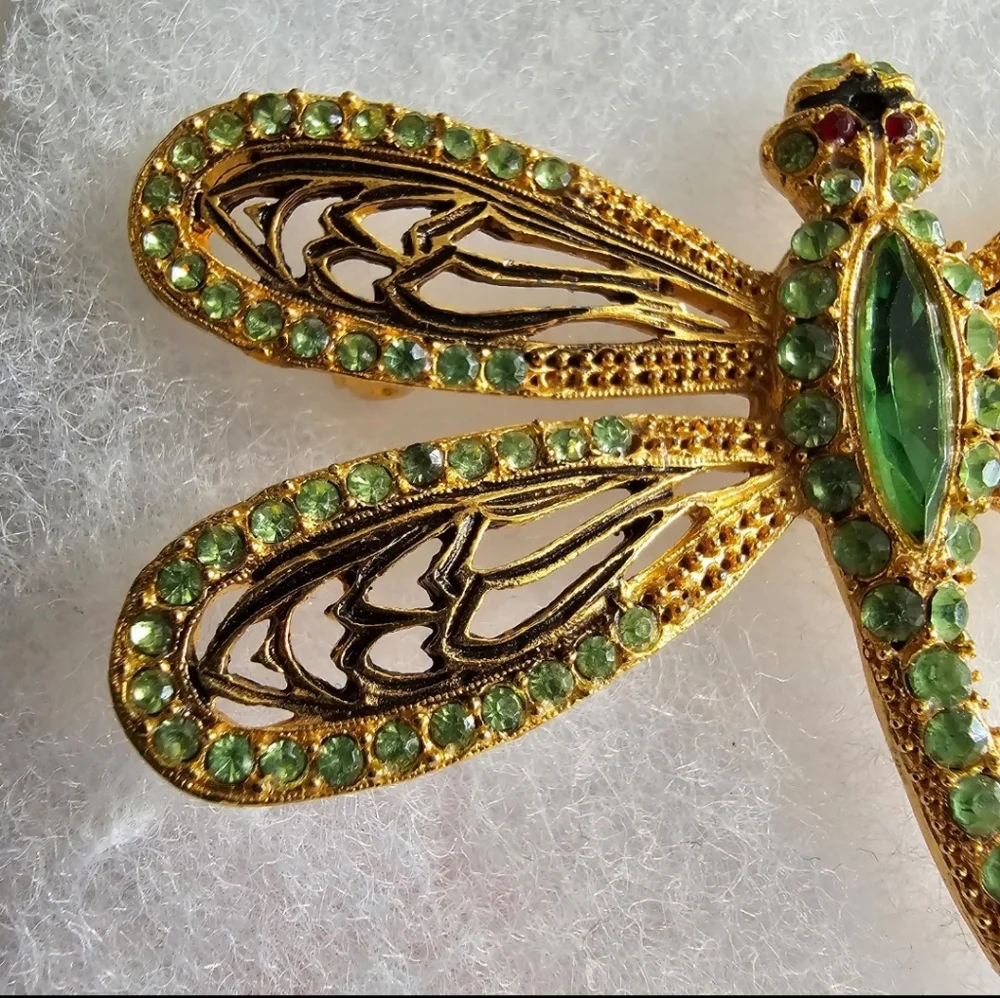 Vintage lovely dragonfly
